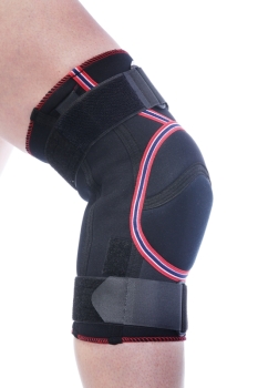 3753/3853 TSM Kniebandage mit Polster und Schiene Pro, schwarz